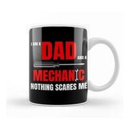 Baskı Dükkanı I Am A Dad And A Mechanic Nothing Scare 01 Kupa