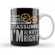 Baskı Dükkanı I Am An Engineer Kupa