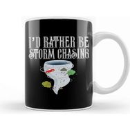 Baskı Dükkanı I D Rather Be Storm Chasing Tornado Chasers Kupa