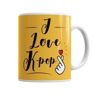 Baskı Dükkanı I Love Kpop 2 Sihirli Porselen Kupa