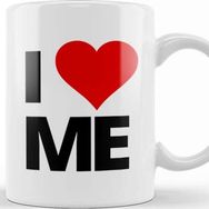 Baskı Dükkanı I Love Me Kupa