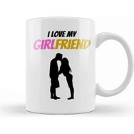 Baskı Dükkanı I Love My Girlfriend Gift Kupa