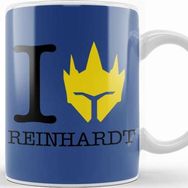 Baskı Dükkanı I Love Reinhardt Overwatch Kupa