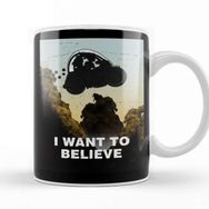 Baskı Dükkanı I Want To Believe V2 Kupa