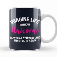 Baskı Dükkanı Imagine Life Without Stranger Things Now Slap Yourself Kupa
