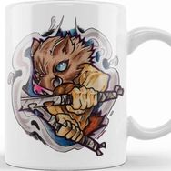 Baskı Dükkanı Inosuke Star Design Demon Slayer Anime Kupa
