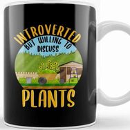 Baskı Dükkanı Introverted But Willing To Discuss Shy Plant Owner Kupa