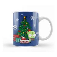 Baskı Dükkanı Invader Zim Gir Around The Christmas Tree Kupa