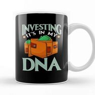 Baskı Dükkanı Investing It's In My Dna Cool Financial Investor Kupa
