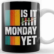 Baskı Dükkanı is It Monday Yet Funny Stock Market Trading Kupa