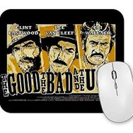Baskı Dükkanı İyi Kötü Çirkin Mouse Pad