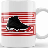 Baskı Dükkanı J11 Bred J11 23 Art 1 Air Jordan 1 Kupa
