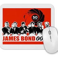 Baskı Dükkanı James Bond 007 Mouse Pad