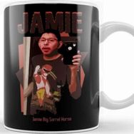 Baskı Dükkanı Jamie Big Sorrel Horse Kupa