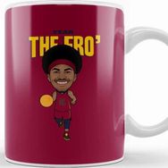 Baskı Dükkanı Jarrett Allen Fear The Fro Porselen Beyaz Kupa Bardak