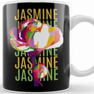 Baskı Dükkanı Jasmine Flowers Kupa Bardak