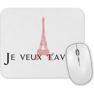 Baskı Dükkanı Je Veux Tavoir Mouse Pad