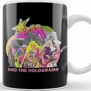 Baskı Dükkanı Jem Retro And The Holograms Porselen Beyaz Kupa Bardak