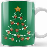 Baskı Dükkanı Jeremy Corbyn Labour Party Christmas Tree Baubles Kupa Bardak
