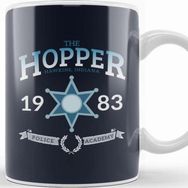 Baskı Dükkanı Jim Hopper Stranger Things Hopper Police Academy Kupa Bardak