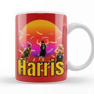 Baskı Dükkanı Joe Harris Vintage Art Legend Basketball Gift Kupa Bardak
