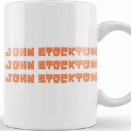 Baskı Dükkanı John Stockton Basketball Gifts Vintage Retro Rainbow Quotes For Boys And Dad Kupa