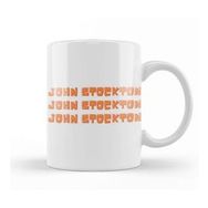 Baskı Dükkanı John Stockton Basketball Gifts Vintage Retro Rainbow Quotes For Boys And Dad Porselen Beyaz Kupa Bardak