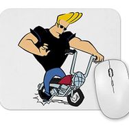 Baskı Dükkanı Johnny Bravo 02 Mouse Pad