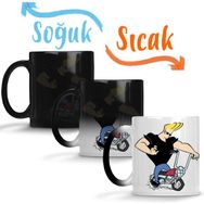Baskı Dükkanı Johnny Bravo 02 Sihirli Porselen Kupa