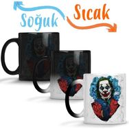 Baskı Dükkanı Joker 002 Sihirli Porselen Kupa