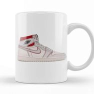 Baskı Dükkanı Jordan 1 Retro High Phantom Gym Red Kupa