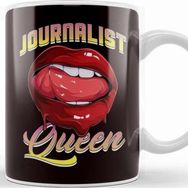 Baskı Dükkanı Journalist Queen Journalism Interview Writer Author Reporter Kupa Bardak