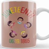 Baskı Dükkanı Juneteenth Juneteenth Juneteenth 1865 Kupa