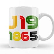 Baskı Dükkanı Juneteenth Juneteenth Juneteenth 2021 1865 Kupa