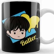Baskı Dükkanı K Pop Chibi Suga Butter Kupa