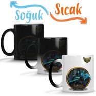 Baskı Dükkanı Kalista Lol League of Legends Sihirli Porselen Kupa