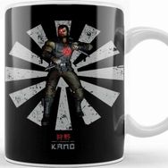 Baskı Dükkanı Kano Retro Japanese Mortal Kombat Kupa
