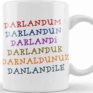 Baskı Dükkanı Karadeniz Sözleri Darlandum Darlanduk Kupa Bardak