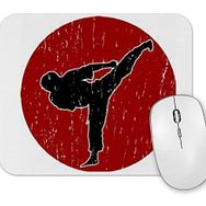 Baskı Dükkanı Karate Mouse Pad