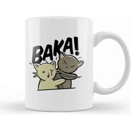 Baskı Dükkanı Kawaii Neko Baka Anime 01 Kupa