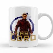 Baskı Dükkanı KB10058 Avengers Star Lord Porselen Kupa Bardak