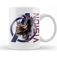 Baskı Dükkanı KB10062 Avengers Vision Porselen Kupa Bardak