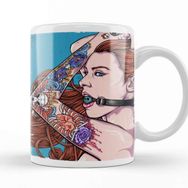 Baskı Dükkanı KB10085 Ballgag Porselen Kupa Bardak