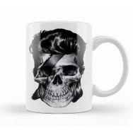 Baskı Dükkanı KB10182 Bowie Caveira Porselen Kupa Bardak