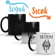 Baskı Dükkanı KB1020 Skyrim Dragon Porselen Kupa Bardak