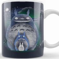 Baskı Dükkanı KB10282 Catbus Friendly Spirit Totoro Porselen Kupa Bardak