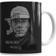 Baskı Dükkanı KB1029 Sherlock Porselen Kupa Bardak