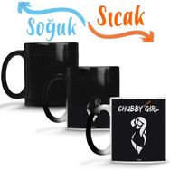 Baskı Dükkanı KB10318 Chubby Girl Porselen Kupa Bardak