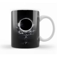 Baskı Dükkanı KB10353 Cosmic Eclipse Porselen Kupa Bardak