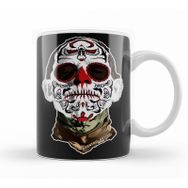 Baskı Dükkanı KB10406 Day Of The Dead Mummy Porselen Kupa Bardak
